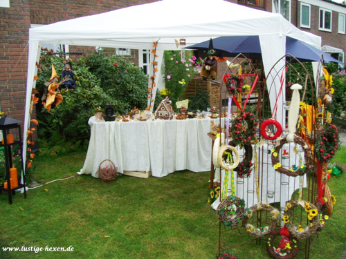 Hexen Herbstfest in Norderstedt - ganzer Stand